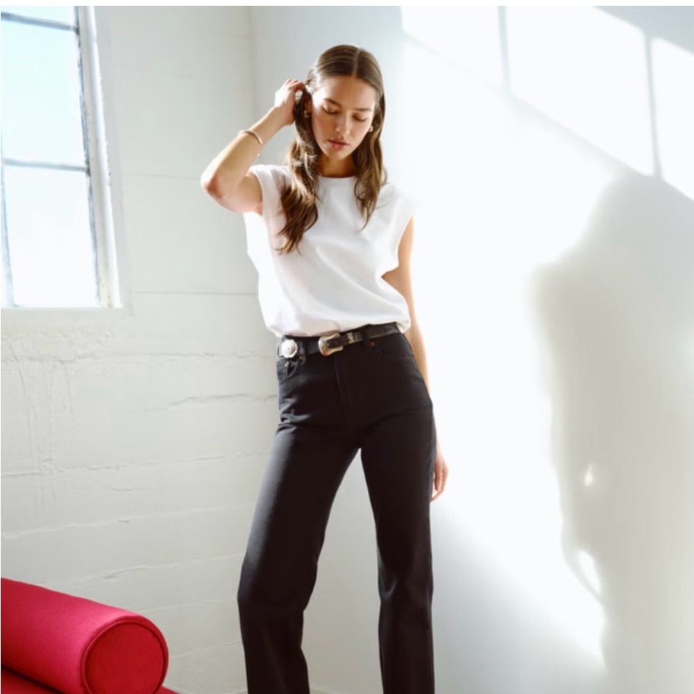 Abercrombie & Fitch 90’s relaxed high rise 26/2 long